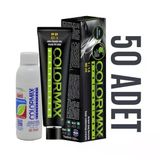 Colormax Kuaför Seti 60 Ml 50 Adet Saç Boyası + 50 Adet 90 Ml Oksidan Teşhir
