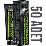 Colormax Kuaför Seti 60 ml 50 Adet Saç Boyası Oksidansız - Set boya
