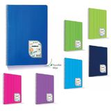 Colormaxi A4 Spiralli Plastik Kapak 96 Yaprak Kareli Defter 96/4 (12 Li Paket)
