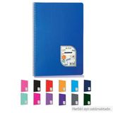 Colormaxı Spırallı Defter Pp Kapak A4 40Yp Karelı