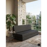 Colormix Tamamen Sünger Balkon Kanepesi - Siyah - Antrasit