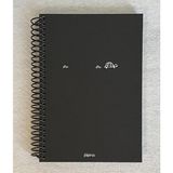 Colornote Papirüs Mini Serisi Çizgili Defter, Spiralli, Sert Kapaklı, 16 x 23 Cm, 100 Yaprak (Ön Kapakta Kaplumbağa Çizimli)