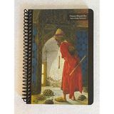 Colornote Papirüs Tuval, Çizgisiz (Düz) Defter, Spiralli, Sert Kapaklı (Ön Kapak Görseli; Kaplumbağa Terbiyecisi- Osman Hamdi Bey), 16X23CM, 100 Yaprak