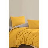 Colorpool Bright Future 200x220 CM Hardal Gri Nevresim Takımı
