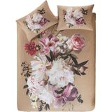 Colorpool Creamy Blossom 200x220 cm Kahverengi Çift Kişilik Nevresim Takımı