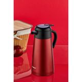 Colorstay Max™ 2 Litre Paslanmaz Çelik Termos Piknik-Ofis Kamp Termosu - Kırmızı - 2 lt
