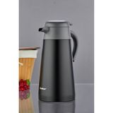 Colorstay Max™ 2 Litre Paslanmaz Çelik Termos Piknik-Ofis Kamp Termosu - Siyah - 2 lt
