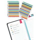 colortouch Ajanda Planner (planlayıcı) Bullet Journal Takvim Için Ikon Sticker Etiket (4 Sayfa ,a5 Boyut)