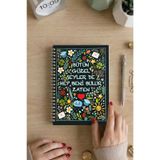 colortouch Bütün Güzel Şeyler Beni Bulur A5 Ebatında 64 Yaprak Noktalı Kalın Kapak Spiralli Defter Notebook
