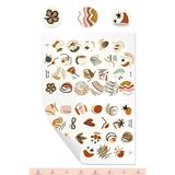colortouch Yuvarlak Sticker 2 - 44 Adet - (2 Sayfa A5 Boyut)