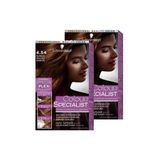 Colour Specialist 4-54 Güneş Işıltılı Kahve Saç Boyası, 2 Adet