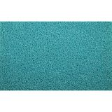Colourmat 1 m X 2 m Turkuaz Kaydırmaz Kaymaz Yolluk Karmaşık Halı Kıvırcık Paspas