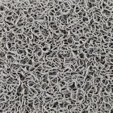 Colourmat Kaydırmaz Kaymaz Yolluk Karmaşık Halı Kıvırcık Paspas 1,2mt (Gri) - 120 x 800 cm - Açık Mavi