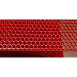Colourmat Petek Desenli Paspas Pvc Islak Zemin Paspası - 90 x 150 cm - Kırmızı