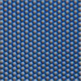 Colourmat Petek Desenli Paspas Pvc Islak Zemin Paspası - 90 x 200 cm - Mavi
