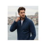Colournights Erkek polar tam fermuar anti-pilling kışlık mont/üst