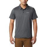 Columbia 1768701 Tech Trail Siyah Kısa Kollu Polo Erkek T-shirt