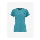 Columbia 2072521364AK3882 Turkuaz O Yaka Normal Düz Kadın T-Shirt