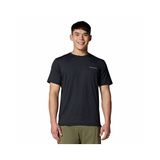 Columbia 2118571010 Siyah Tech Trail Utility Ss Crew Erkek Günlük Tişört