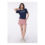 Columbia 9220301466_CS0366 CSC NORTHCASCADES Koyu Lacivert O Yaka Normal Baskılı Kadın T-Shirt