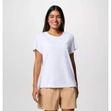 Columbia AL3349 Bluevista Hill Ss Crew Kadın T-Shirt 2119301100 - XS - Beyaz