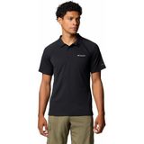 Columbia Alpine Chill Pro Erkek Kısa Kollu Polo T-Shirt - XS - Siyah