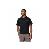 Columbia Alpine Chill Pro Kısa Kollu Polo T-Shirt, 2XL, 2118641011, Siyah, Erkek