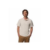 Columbia Alpine Chill Pro Kısa Kollu Polo T-Shirt, 2XL, 2118641279, Kahverengi, Erkek
