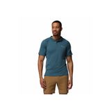 Columbia Alpine Chill Pro Kısa Kollu Polo T-Shirt, 2XL, 2118641429, Mavi, Erkek