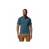 Columbia Alpine Chill Pro Kısa Kollu Polo T-Shirt, L, 2118641429, Mavi, Erkek