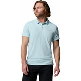 Columbia AM1495 Tech Traıl Utılıty Polo Açık Mavi Erkek Polo T-Shirt - 2XL