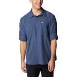 Columbia AM1683 Silver Ridge Utility Lite Long Sleeve Erkek Uzun Kollu Gömlek - Lacivert