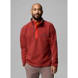 Columbia AM5780 Helvetıa Iı Half Snap Fleece Kırmızı Erkek Polar Sweatshırt - XL