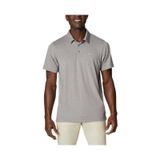 Columbia AO2933-004 Erkek Tech Trail Polo Gri T-shirt