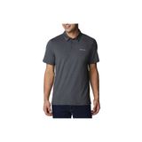 Columbia AO2933-013 Tech Trail Siyah Outdoor Polo Erkek T-Shirt
