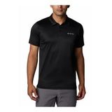 Columbia AO3614-010 Hike Erkek Siyah Polo T-Shirt