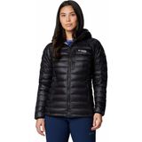 Columbia Arctic Crest Down Kapüşonlu Kadın Kaz Tüyü Mont - XL - Siyah