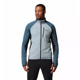 Columbia Arctic Crest™ Hybrid Full Zip Mavi Erkek Uzun Kollu T-Shirt AE3907-461