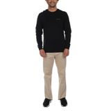 Columbia Basic Crew Erkek Sweatshirt Siyah L