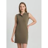 Columbia Basic Polo Sıfır Kol Elbise, L, 9290031397, Çağla Yeşili, Kadın