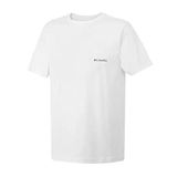 Columbia Basıc SM Logo Brushed Erkek Tişört Beyaz L