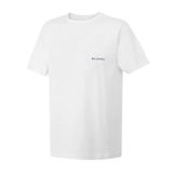 Columbia Basıc SM Logo Brushed Erkek Tişört Beyaz XL