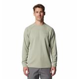 Columbia Black Mesa Waffle Knit Crew II Erkek Sweatshirt Açık Yeşil S