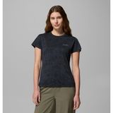 Columbia Bluebird Canyon II Crew Kadın Teknik Kısa Kollu T-Shirt - Siyah