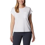 Columbia Boundless Trek Kadın Teknik Kısa Kollu T-Shirt - XS - Beyaz