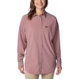 Columbia Boundless Trek Layering Kadın Uzun Kollu Gömlek - XS - Kırmızı