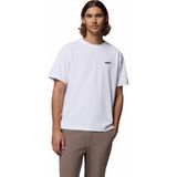Columbia Chill Creek Knit Erkek Teknik Kısa Kollu T-Shirt - Beyaz