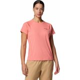 Columbia Cirque River Pro Kadın Teknik Kısa Kollu T-Shirt - XS - Pembe