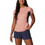 Columbia Cirro Ice Graphic Kadın Teknik Kısa Kollu T-Shirt - Mercan