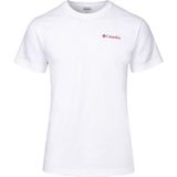 Columbia Columbıa Burnt Lake Erkek T-Shırt 2071711-100 - Beyaz